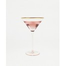 Glass Stemmed Martini, 4 Piece Set