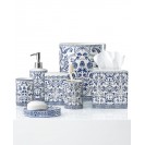 Damask Bath Accessory Collection