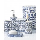 Damask Bath Accessory Collection