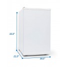 2.8 Cu.Ft. Upright Freezer - White