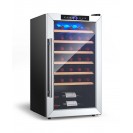 20 Inch Cooler Refrigerator for 33 Bottles with Tempered Glass Door