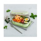 22 OZ Leakproof Lunch Box With Insulated Lunch Bag, Green