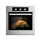 24'' Single Wall Oven 2.47Cu.ft Built-in Electric Oven 2300W w/ 5 Cooking Modes