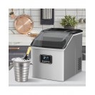 2 In 1 Ice Maker Water Dispenser Countertop 36Lbs/24H LCD Display Portable