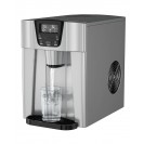 2 In 1 Ice Maker Water Dispenser Countertop 36Lbs/24H LCD Display Portable