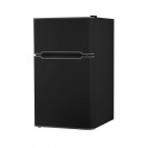 3.1 cu.ft.. 2 Door Ref/Freezer - Black