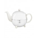 30 fl oz Teapot Ceramic Spring White COSY