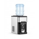 3-in-1 Water Cooler Dispenser with Built-in Ice Maker w/ 3 Temperature Settings