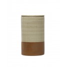 4.75" Round x 7.75" H Stoneware Canister